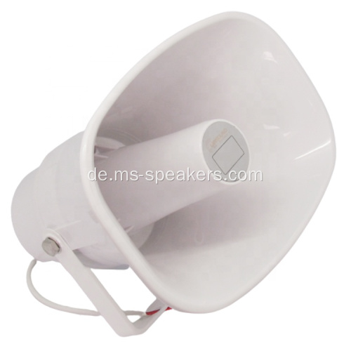 Professioneller ABS-Horn-Lautsprecher mit Transformator im Freien